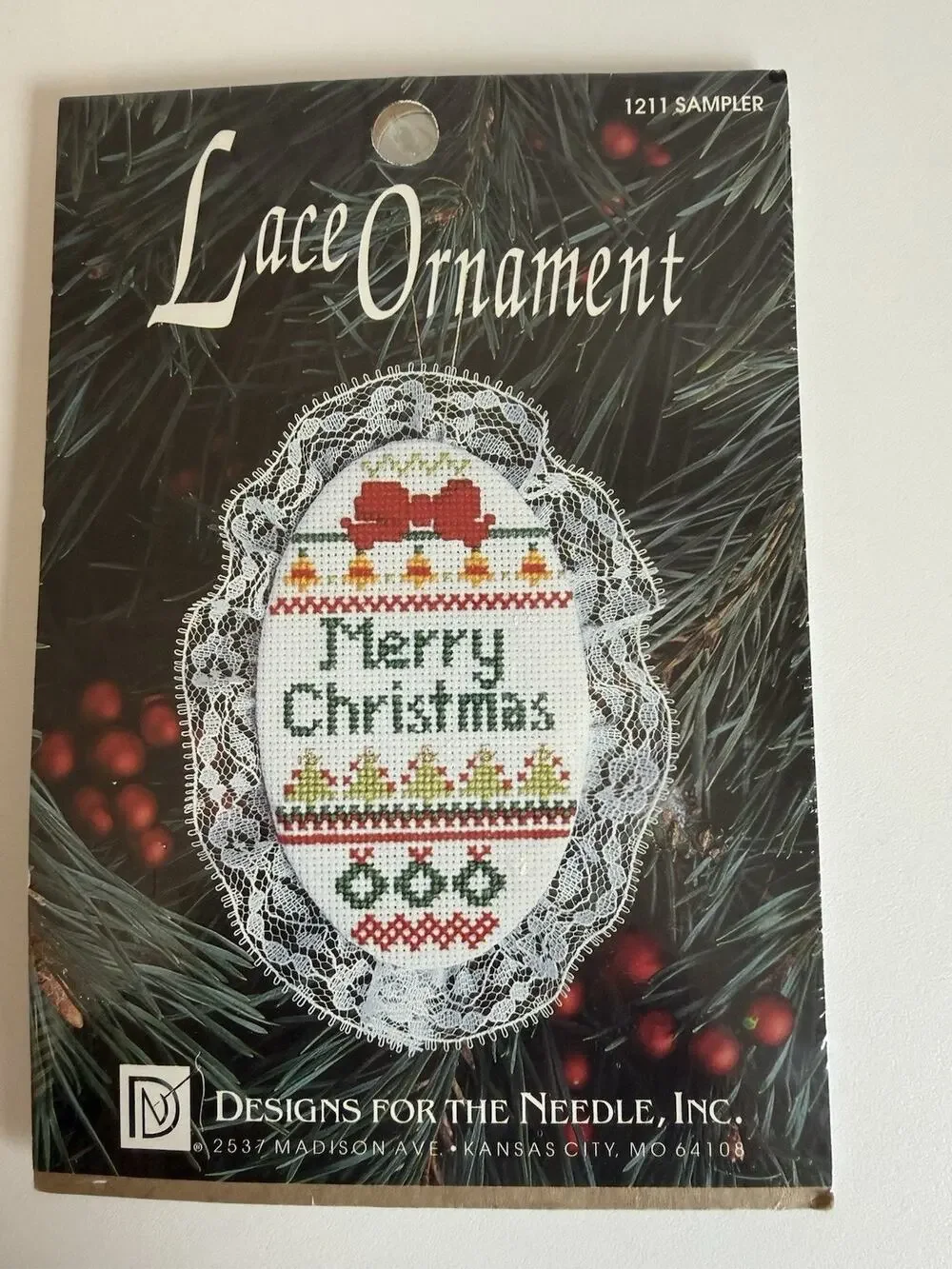 Lace Ornament Designs for the Needle Cross Stitch Kit 1211 SAMPLER